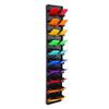 Hat Organizer Spring Clips Space Saving Plastic Wall Mount Closet Hat Rack Holder for Bedroom