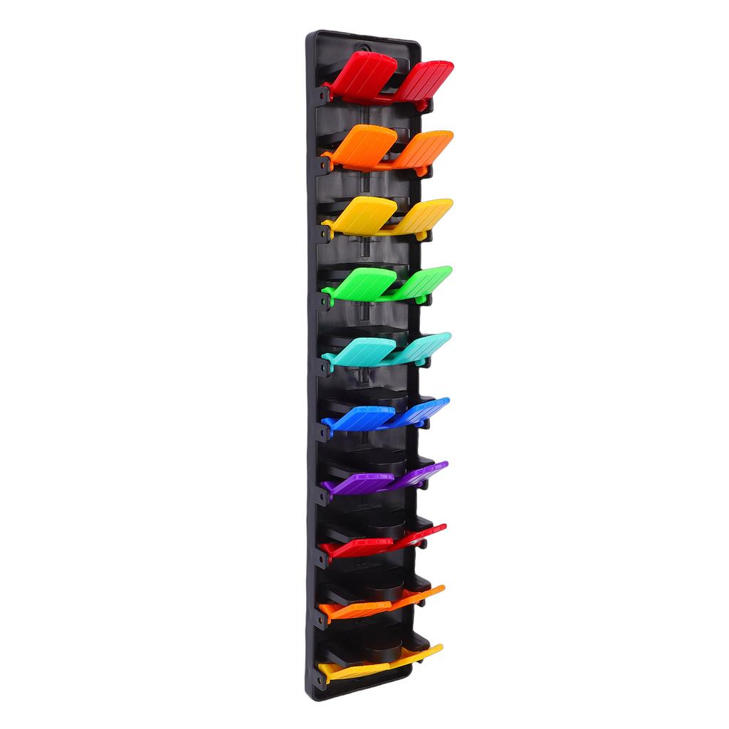 Hat Organizer Spring Clips Space Saving Plastic Wall Mount Closet Hat Rack Holder for Bedroom