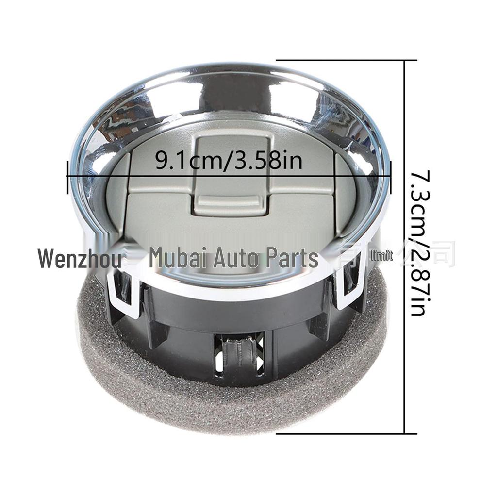 Saída de Ar Condicionado Compatível para Ford F-150 2009-2014 (Acabamento Fosco, OE: CL3Z-19893-EA)