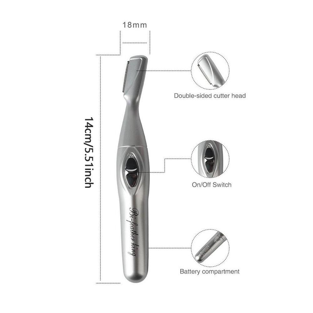 Hair Shaving Machine Electric Eyebrow Trimmer Mini Epilator Hair Remover for Eyebrows Facial Razor