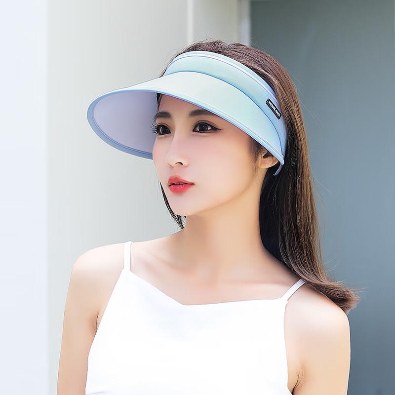 ZHENYUEQI Women's Outdoor Cycling No-Top Sun Visor Hat