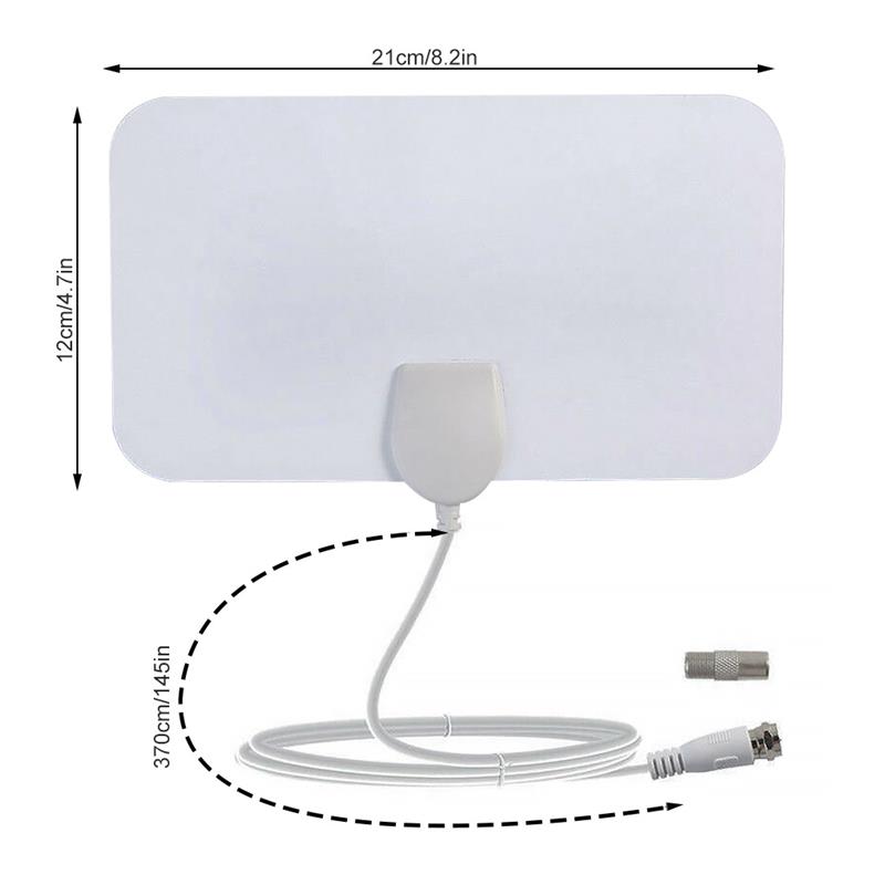 1080p Antenna Home Hotel TV Digital HD Indoor Aerial 200 Miles Range Indoor Digital Antenna