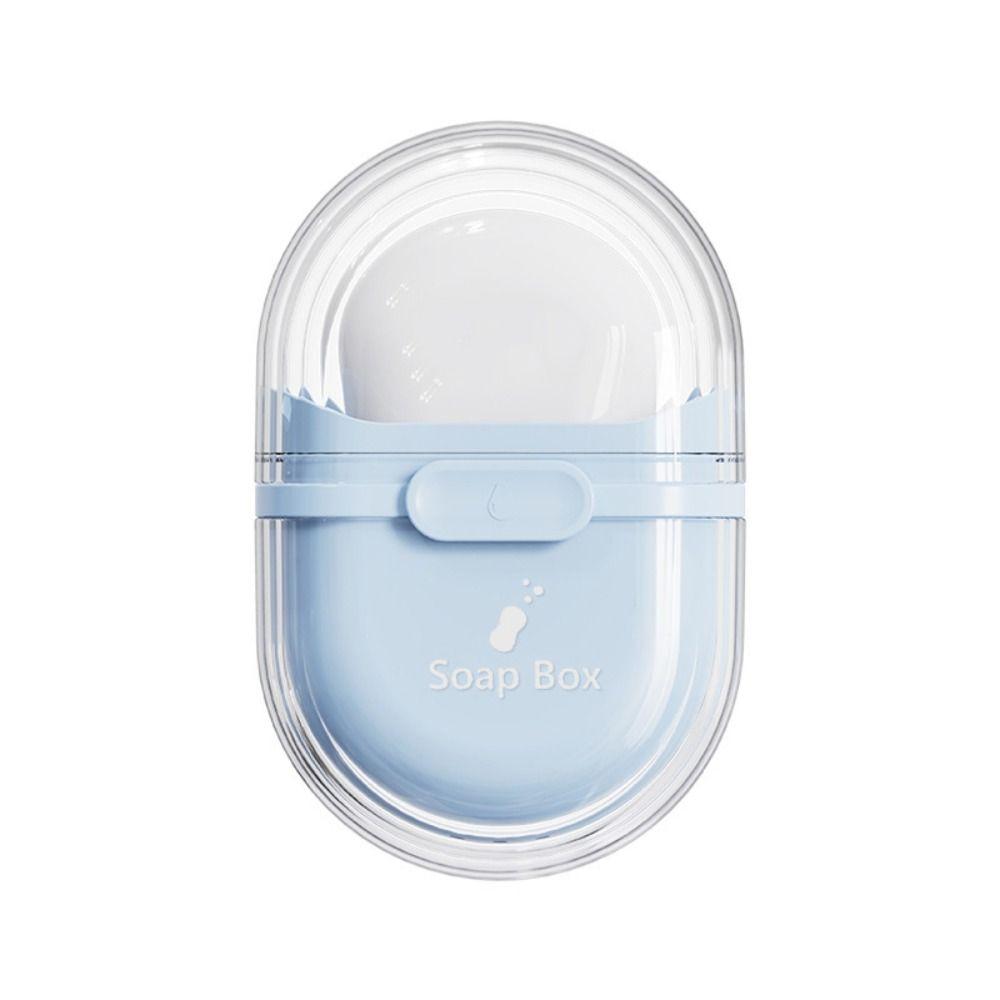 Drain Travel Soap Box Sealed Portable Soap Tray Portable Soap Storage Dishes