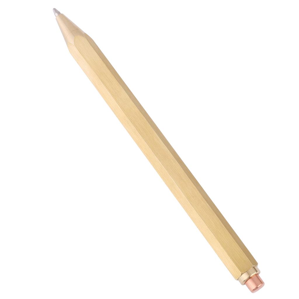 1PC Copper Brass Pen Spring Ballpoint Pen Writing Stationery   Supplies