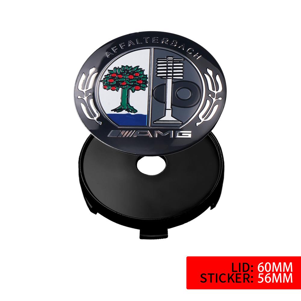 60mm/63mm/68mm Car Wheel Center Cap Hub Covers Badge Accessories for Mercedes Benz A B C E R G S Class AMG W124 W169 W176 W212