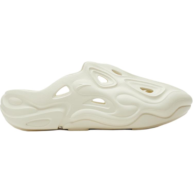 Anta Comfortable Versatile EVA Wear-Resistant Breathable Clogs Kids Footwear Off-White 322536928U-1