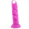 Realistic Silicone Dildo Thick Anal Plug Long Penis for Women with Thick Glans Real Dong and Powerful