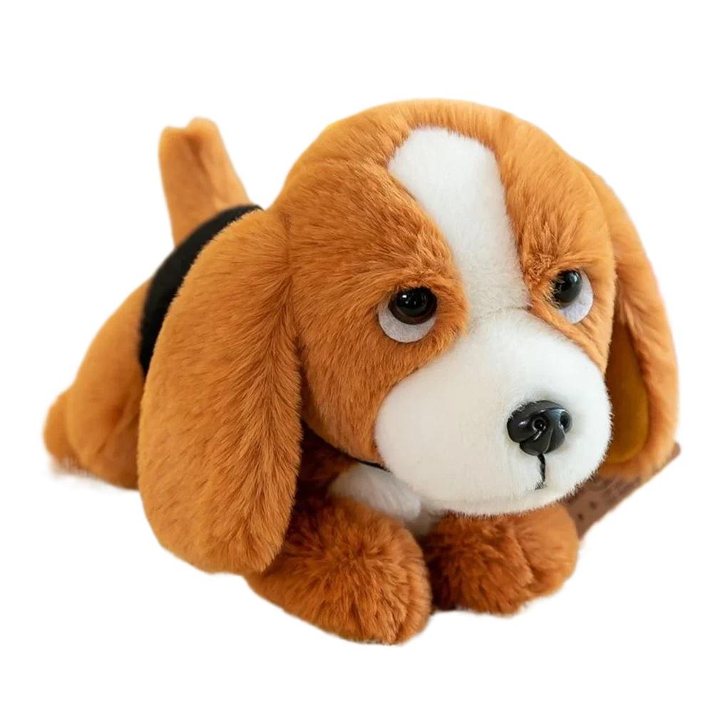 30CM Funny Party Dog Plush Toy Corgi Bulldog Husky Cute Super Soft Birthday Gift Doll Send Friends Kids Festive Decoration