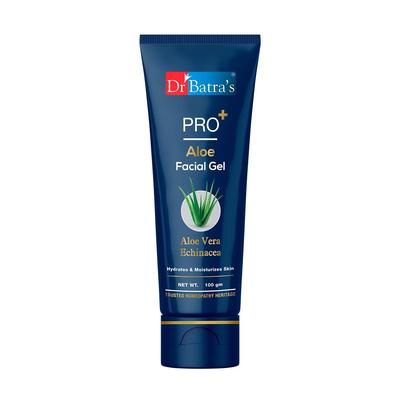 Dr Batra's PRO+ Aloe Facial Gel SPF 50+ PA+++ 100G Pack Of 1 Lightweight Sun Protection