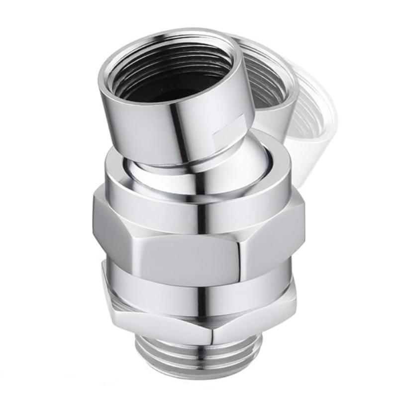 Quickly Connects Shower Head Swivels Adapter 360 Full Rotation for Height Customizable Showers