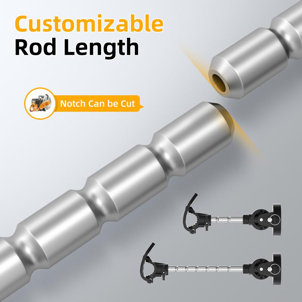 Trolling Motor Stabilizer Mount Applicable for Minn Kota Terrova/Riptide Ulterra/Riptide PowerDrive & Marine-Grade Adjustable