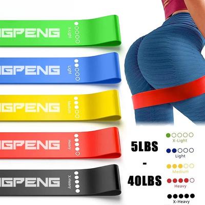 Bande di Resistenza per Palestra Bande di Gomma per Yoga Attrezzatura Elastica per Allenamento Bande Elastiche in Gomma per Allenamento della Forza Attrezzatura Fitness