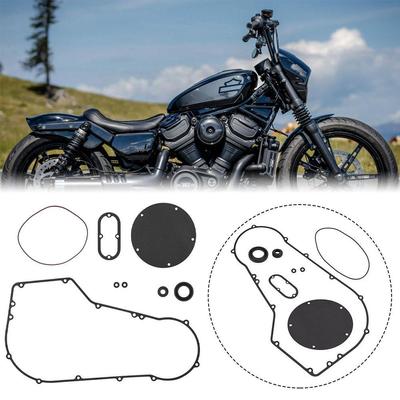Engines Clutch Primary Cover Gasket Seals Kit For Softail Super Glide 1994 1995 1996 1997 1998 1999 2000-2005