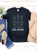 Jiu Jitsu Chess Unisex T-Shirt | Comfortable, Versatile, Breathable, Soft Top for Everyday Wear, Casual Style, Crew Neck, Non-Stretch Fabric, Short Sl