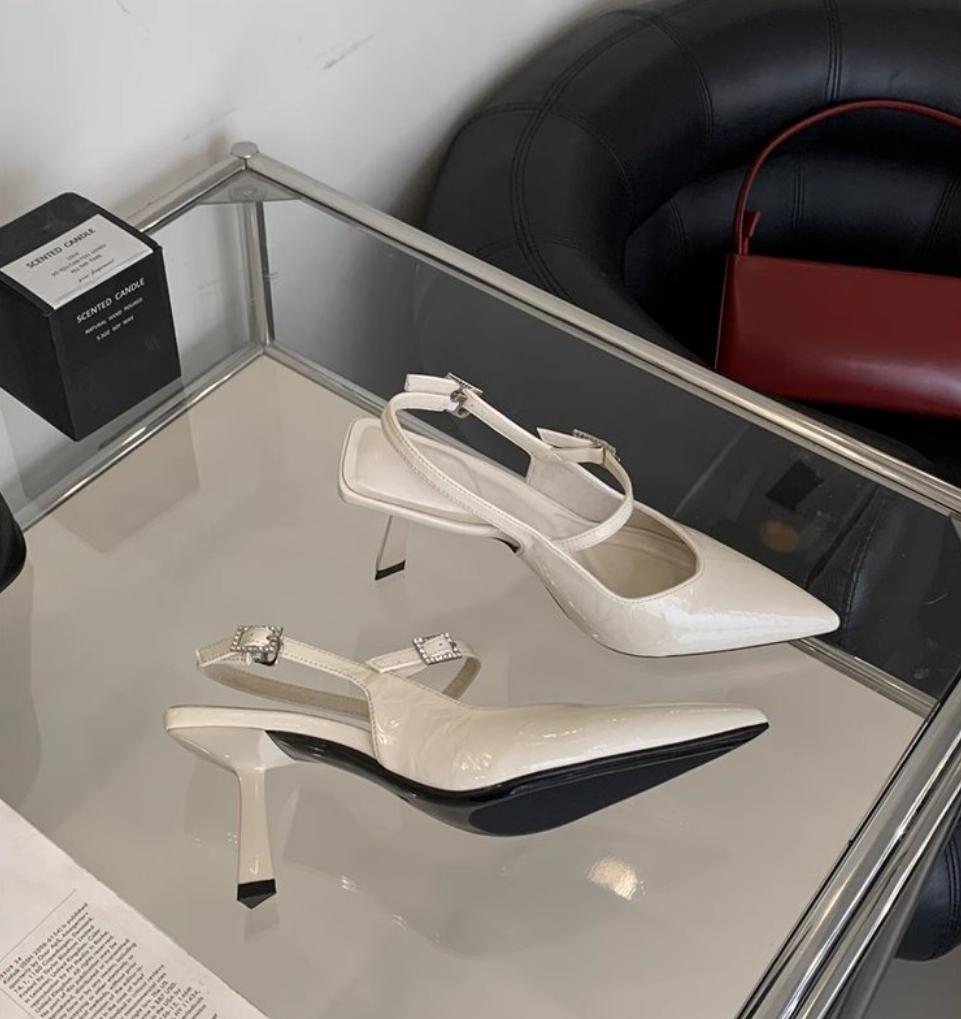 Sexy Thin Heels Party Women's Pumps 2025 Summer Women Shoes Pointed Toe Fashion High Heel Dresses Shoes Mujer Sandalias