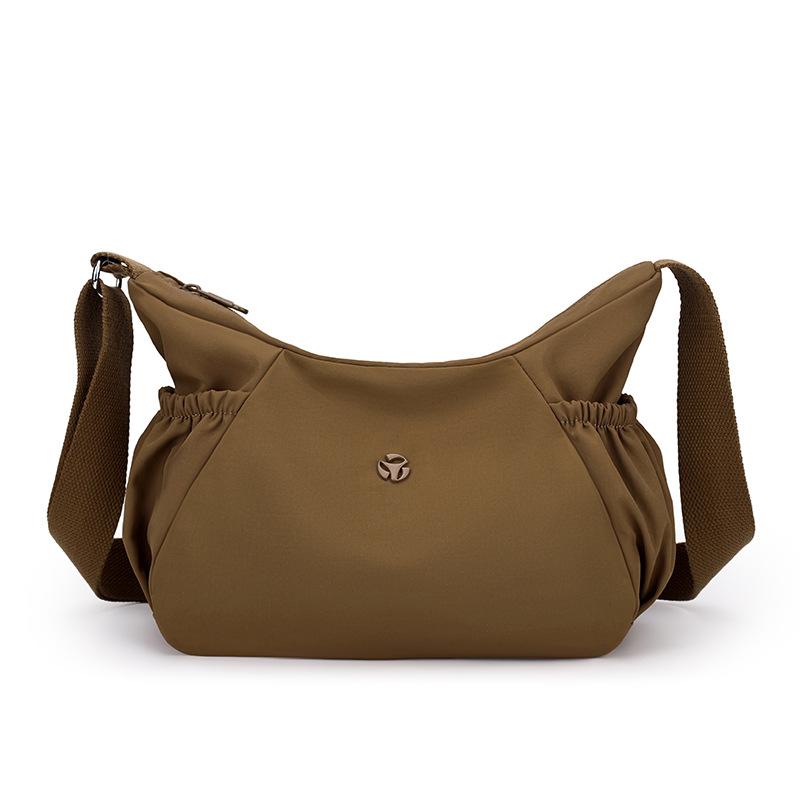 Nylon Shoulder Bag Lightweight Crossbody Bag Large Capacity Women's Bag