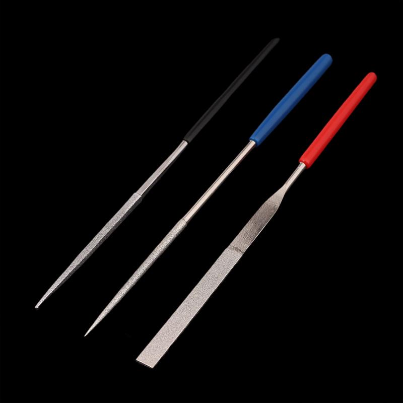 1Pc Mini Rasp Files Diamond Files For Metal Jewelry Stone Polishing Wood Ceramic Hand Carving Tool Hand Needle File Tools