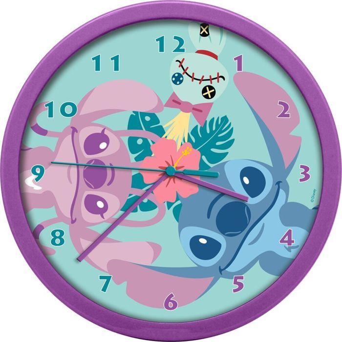 Horloge - KIDS LICENSING - Disney Stitch - Décoration murale - Intérieur - Mixte