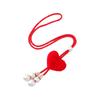 Cute Heart Curtain Tieback Rope Faux Pearl Tassel Drapery Tieback Adjustable Loop Multicolor Window Curtain Tie Living Room