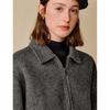 Inman Women's Alpaca Wool Blend Double-Faced Short Coat