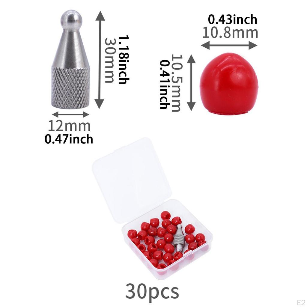 30/50 Pieces Removal Heads for Car, Various Shapes, Portable Repair Tools