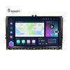 Podofo 8+128G 8 Core Android Car Radio Carplay CA & AA 9'' QLED Screen GPS Navigation Wifi 4G DSP AI Voice for Volkswagen/Skoda