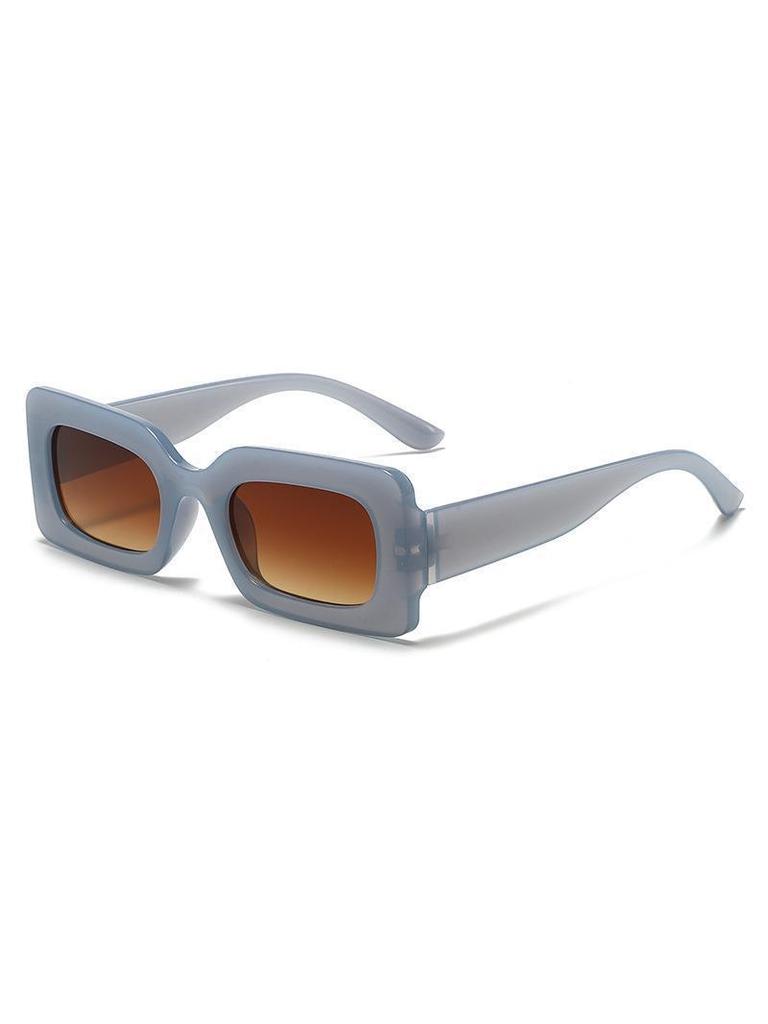 Y2K Bold Rectangle Sunglasses Multi Color Choices UV Protection Fashion Daily Wear Eyewear KJ102