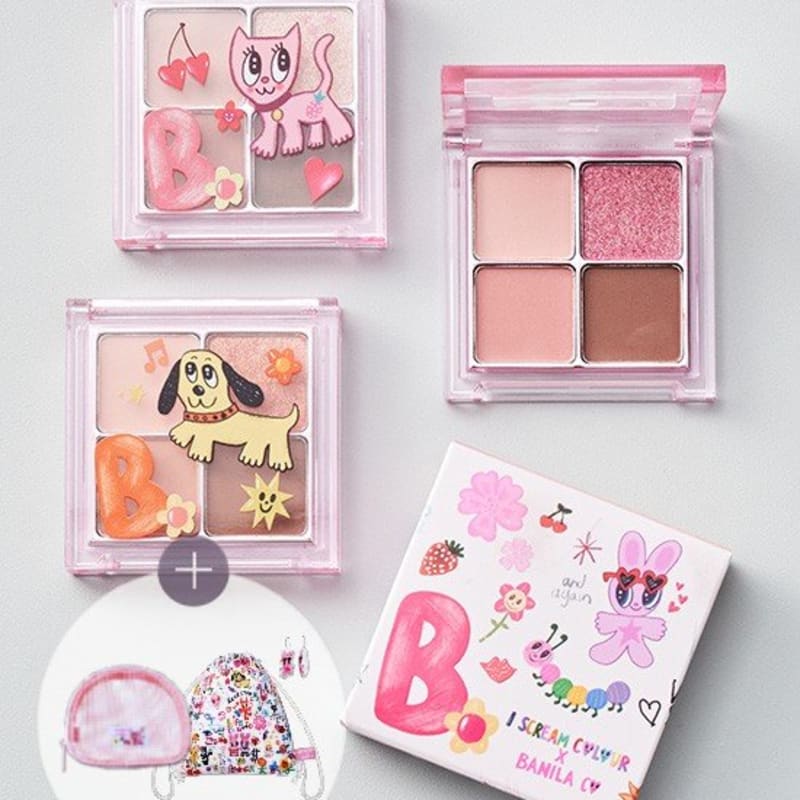 [Vanillaco] Ice Cream Color Edition Mood On Eye Palette 3 Types (Choose 1)