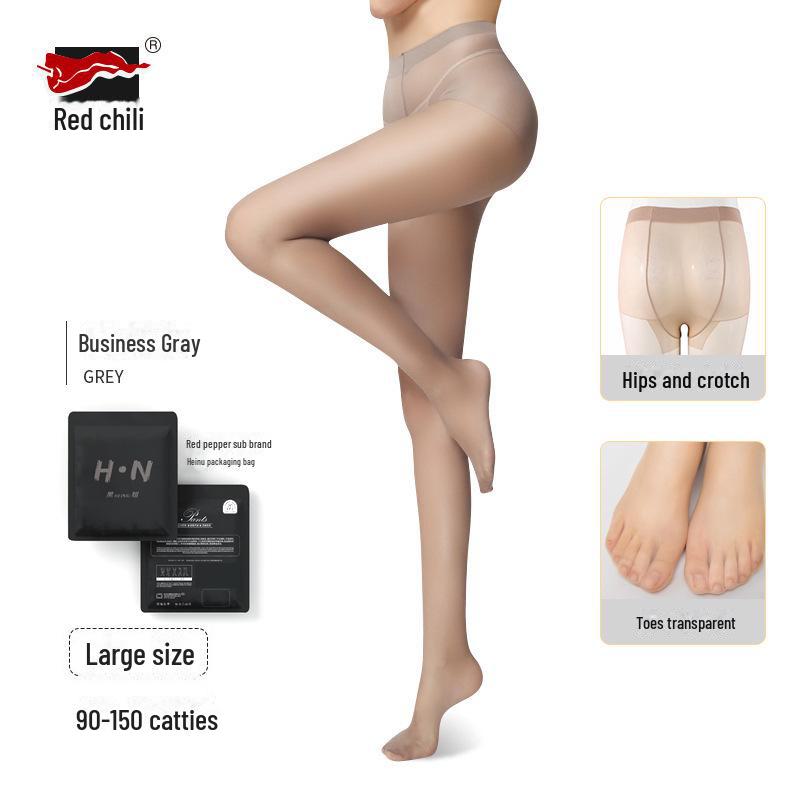 

Женские прозрачные колготки Red Pepper Anti-Snag - невидимые, тонкие, не оставляющие следов, черного и телесного цвета Large size
