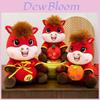 Zodiac Horse Plush Toy For New Year With Short Pile Cotton For Kid And Collectors