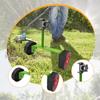 Trimmer Support Wheel Lawn Mower Auxiliary Wheel Replacement Part Mount