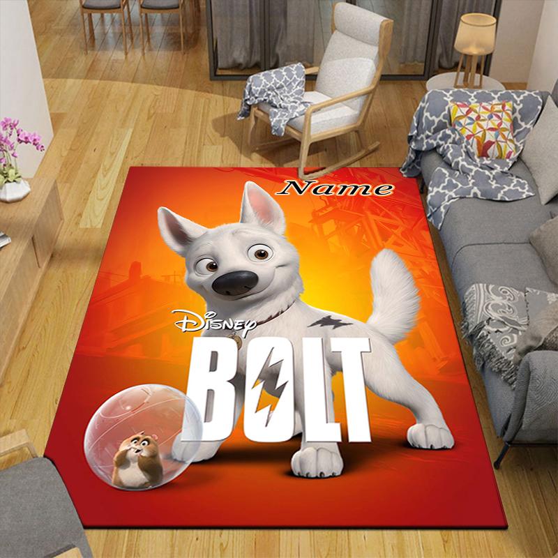 Custom 1Pc Bolt'S Big Adventure Rug Office Carpet Indoor Outdoor Entrance Doormat Nonslip Soft And Comfortable Living Room D9167