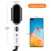 Hatteker Hair Straightener Brush Fast Heating Flat Iron and Hair Brush 2-in-1 Curl Smooth Professional Wider Comb