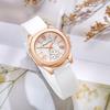 Fashion Watch Women'S Simple Quartz Watch Temperament Watch Silicone Strap Student Watch