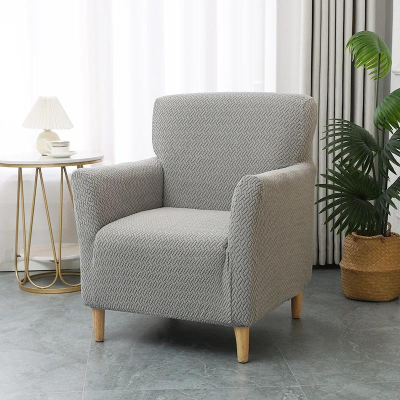 

Чехлы для диванов и кресел из эластичного спандекса для клубов, эластичные чехлы для односпальных диванов, чехлы для стульев из флиса для ванны, барной стойки и учебы