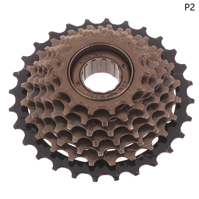 1Pc Bici da strada 7 velocità Ruota libera 13/14-28T Vite su ruota libera Cassetta per bicicletta per posizione Parti per bicicletta