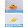 24Pcs Luminous Ornament, Mini Crocodile Shape Soft Jelly Texture Resin Figure, DIY Accessories Night Glow Toy, Random Color