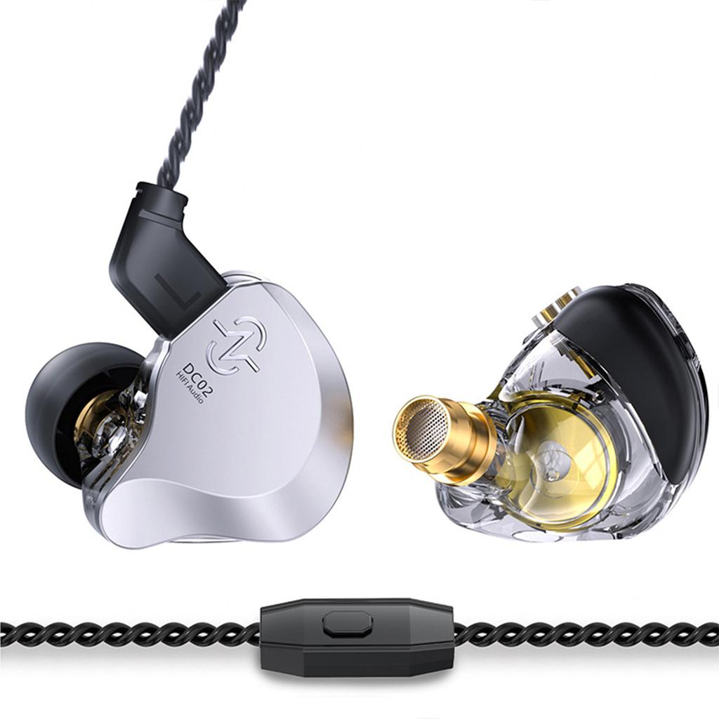 CCZ Dynamic Driver InEar Earbud NoiseCanceling Stereo Sound Wired Earphones Professional Monitor