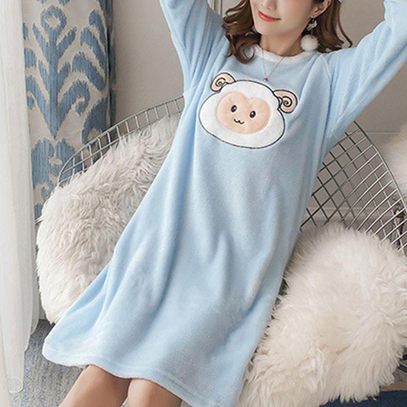 knee length nightdress