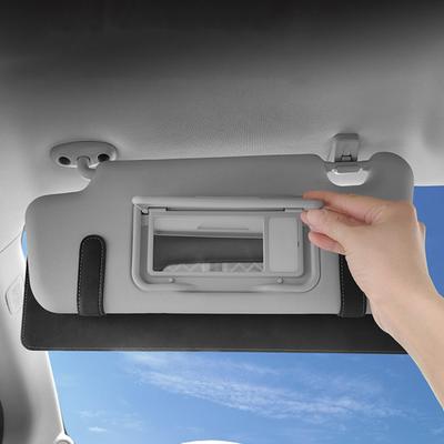 Yousheng Clip-on Car Sun Visor Extender Driver Passenger Front Seat Anti-Glare UV Rays Blocking Sunshade Visor Extender Universal Car Accessories