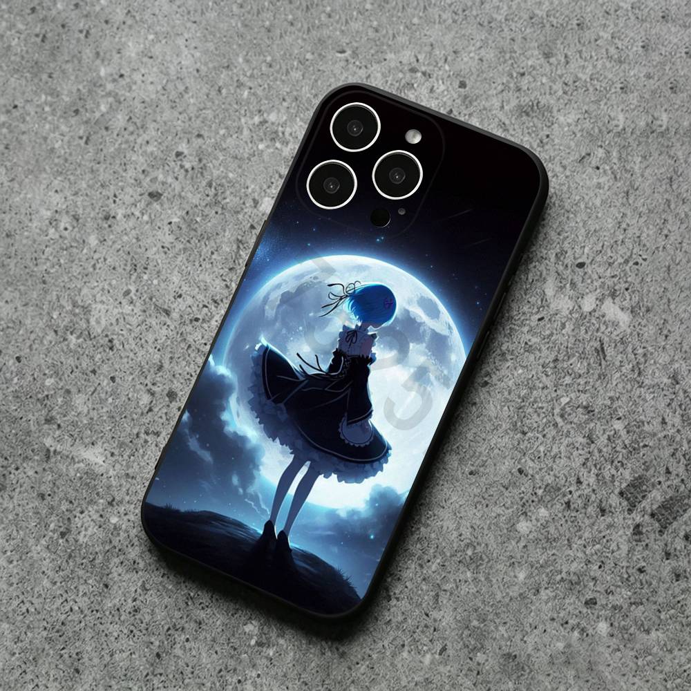 Rem R-Re Anime Z-Zero Phone Case For IPhone17,11,12,13,14,15,16,XS,XR,X,Mini,Pro,Max,Plus,Shell,Cover iPhone14ProMax