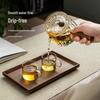 Fulinz Transparent Glass Teapot with Filter