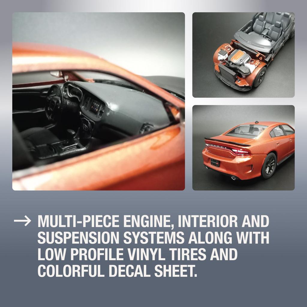 AMT 2021 Dodge Charger Plastic Model Kit AMT1323 1/25 R/T