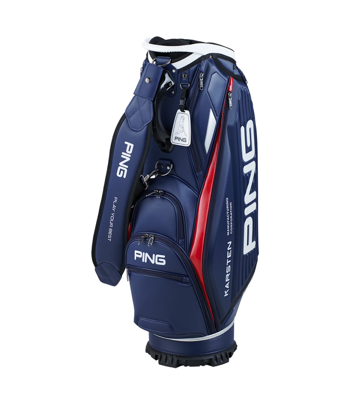 

Authentic One Men s Caddy Bag CB-P2401 37509 2024 (03) Navy