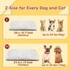 Washable Warming Pad For Pet with Removable Inner Layer NonSlip Bottom Comfortable Auto Heating Mat For Cold Weather