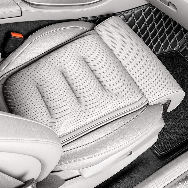 Memory-Schaum-Beinstützen-Verlängerer Universelles Autositzkissen Wildleder Dicke Polstermatte für Fahrerkomfort Autositz