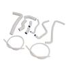 Silicone Radiator coolant Hose Fit For Suzuki SV 650 SV650 2016-2025 White
