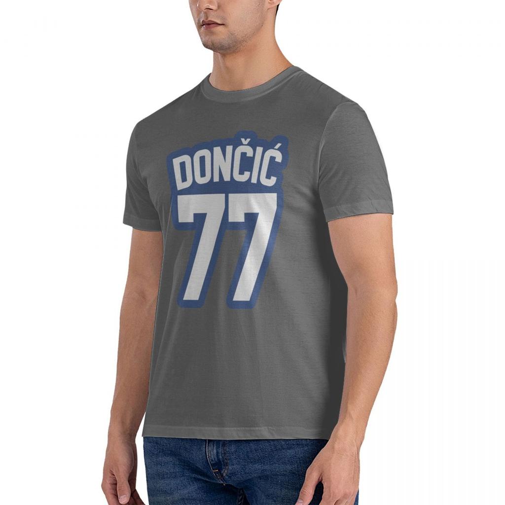 Luka Doncic Print Casual Loose Harajuku Unisex T-shirt Men's Short Sleeve Tshirt Anime Pattern Oversize T-shirts Customizable
