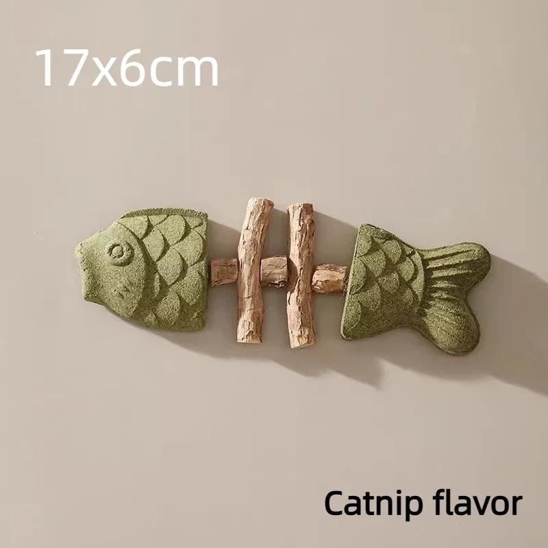 

Fish Bone Catnip Vine Toy For Cats Chew Pet Toy For Teeth Cleaning Human-pet Bonding Play Toy Pets Supplies Fun Cat Teaser Stick