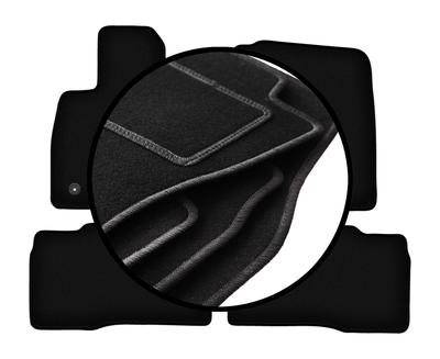 Set of Velour Floor Mats For: Ford Explorer MK6 SU625 SUV (2020-)